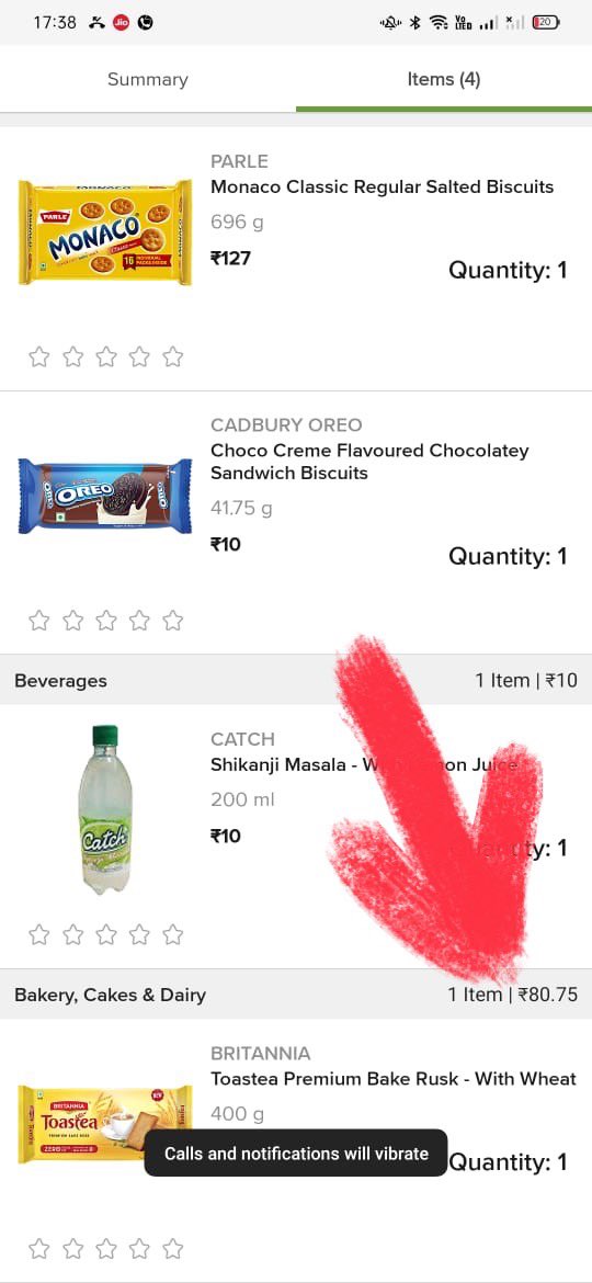 RahulSharmaHere's tweet photo. Is it a new #scam in town?? @bigbasket_com listing and selling product more than its MRP https://t.co/j69cizgmEe