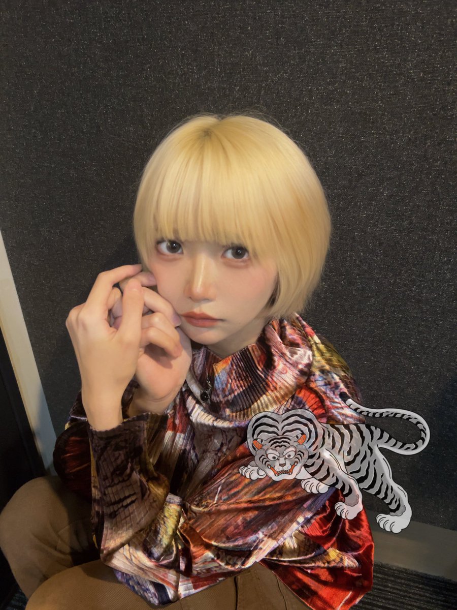 hnknic's tweet image. ネックレス：おばあちゃんのおさがり
トップス：大阪の婦人用コーナーで300円
パンツ：アユニちゃんのおさがり
顔面：私