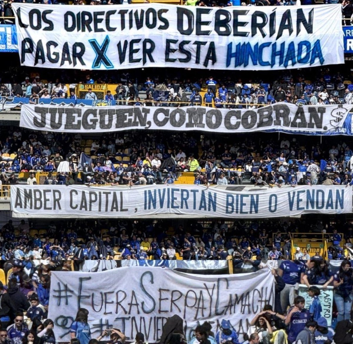 Arranca la pretemporada sin refuerzos, no confirman salidas, ni renovaciones. 

En camino el plan de abonos 2025-II y nueva ropa. 

Mucha afición para los inútiles de Serpa, Camacho y Pérez.
