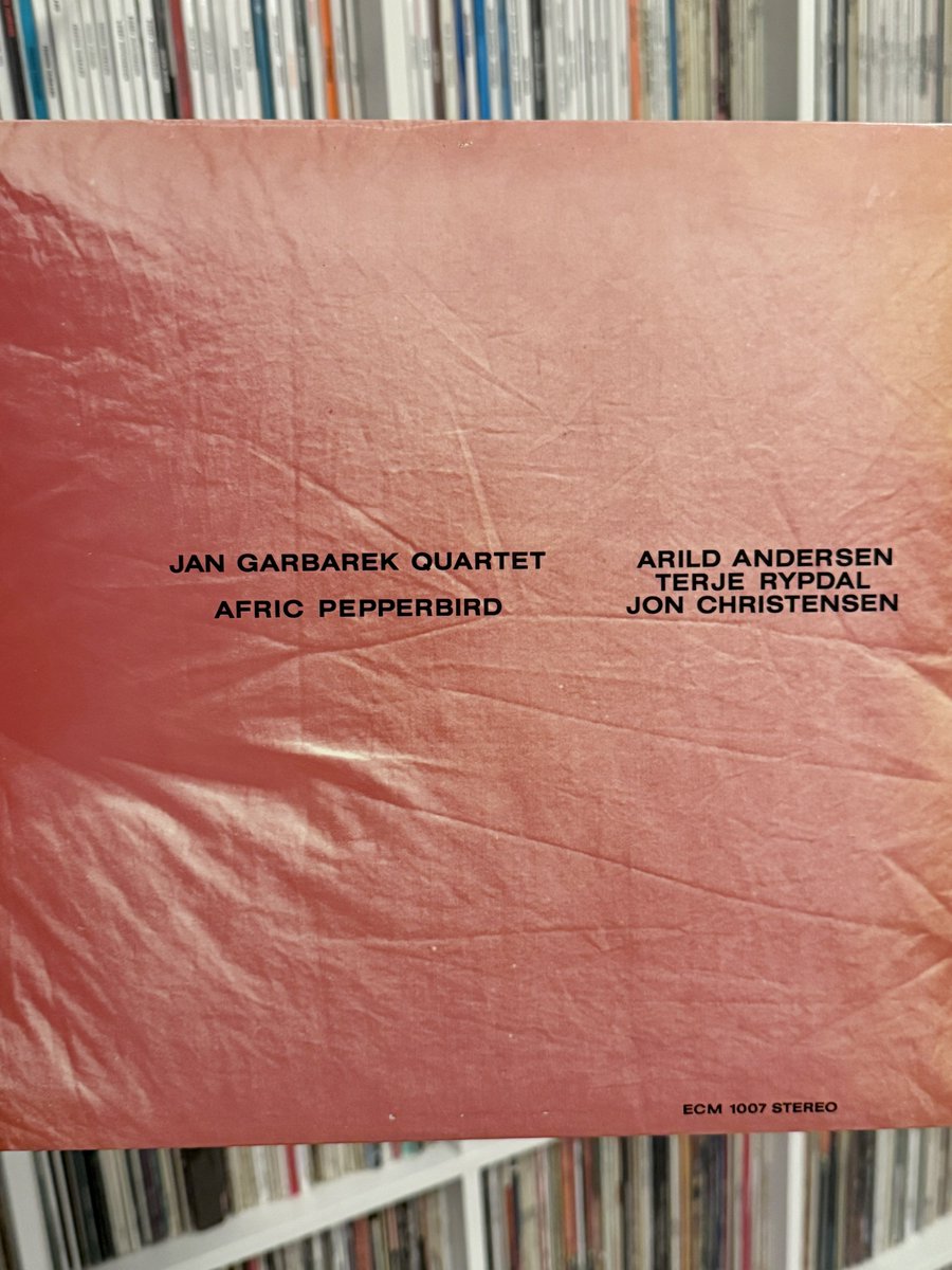 1MusicaEstranha's tweet image. Jan Garbarek Quartet – Afric Pepperbird (ECM Records, 1970)