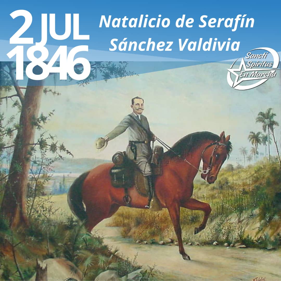 #BuenosDías! Hoy en EPISAN estamos de Celebración: 179 Aniversario del Natalicio de Serafín Sánchez Valdivia, el más ilustres y valiente de los Patriotas Espirituanos, de ésta tierra de #SanctiSpiritusEnMarcha ¡Gloria Eterna! #LaLuchaNoHaCesado 
<a href="/DeivyPrezMartn1/">Deivy Pérez Martín</a>
<a href="/AlexisLorente74/">Alexis Lorente Jiménez</a>