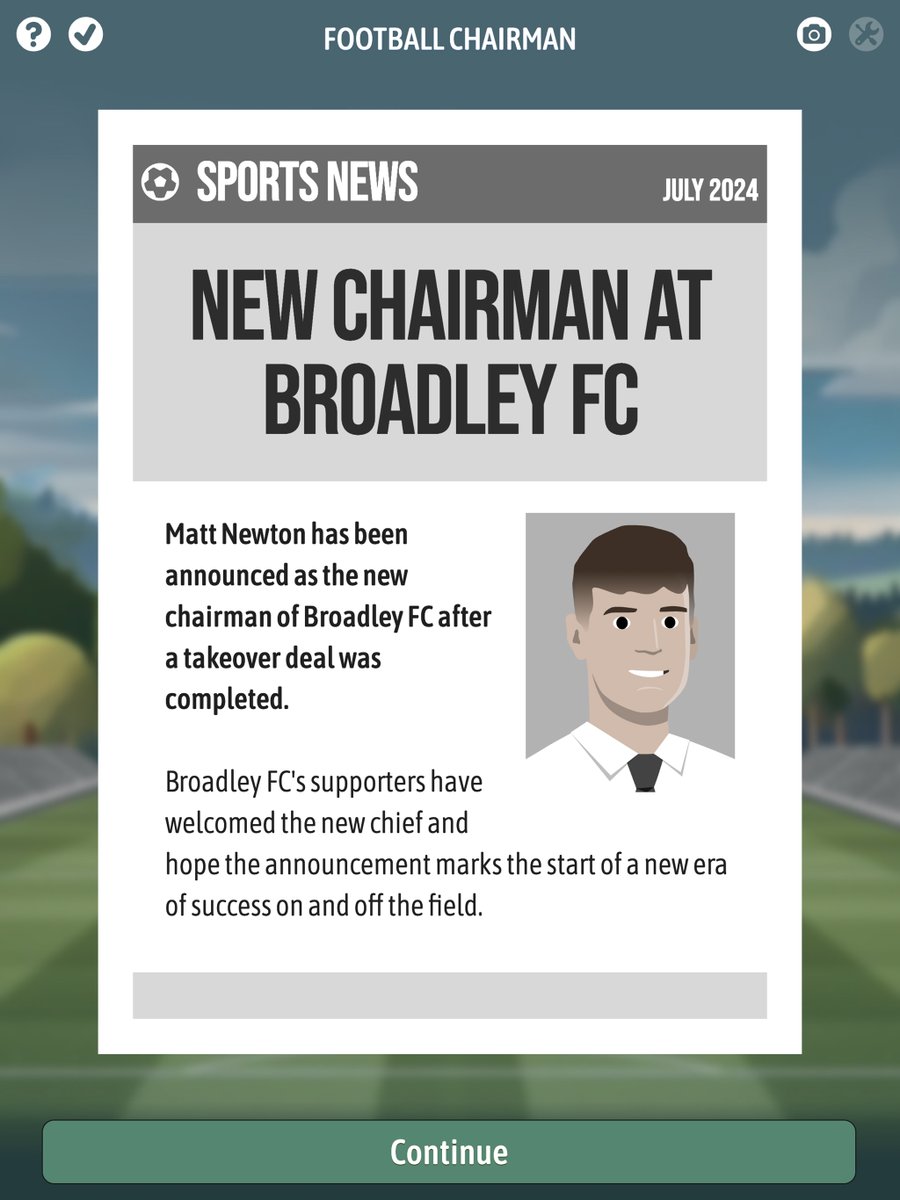 F_Chairman's tweet image. It's been an honour to support @BroadleyFC for the last 12 months as the "default team" in our datapack!

Now we're looking for nominations for a new team for 2025-26. If you know a charity team who you think deserve some free publicity, reply to this post and let us know!