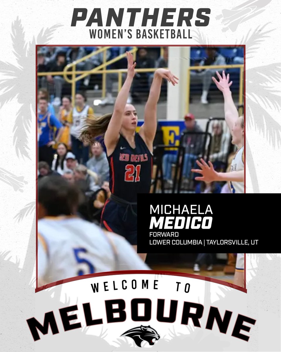 FloridaTechWBB's tweet image. Mountains 🏔️ ➡️ Coast 🏖️

A relentless competitor on the court and a dedicated student off it, Michaela Medico brings strength, grit, and a team-first mentality to our program!

#GoPanthers | #TechBuilt