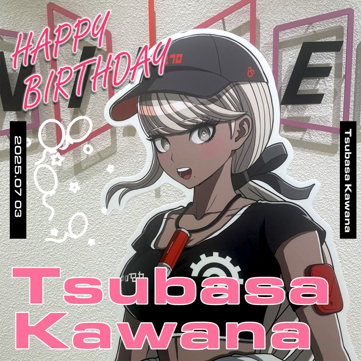【Happy Birthday🎉】
川奈「ハッピーバースデー私！ 今日の私はエンジンフルスロットル！ 朝まで愛車でバースデードライブを楽しんじゃうよ！ …え？ 無免許？ だ、大丈夫だよ、うちの工場の敷地内しか走らないから…まぁ、細かい事はいいじゃん！ 無礼講無礼講！」

 #hundred_line #ハンドラ