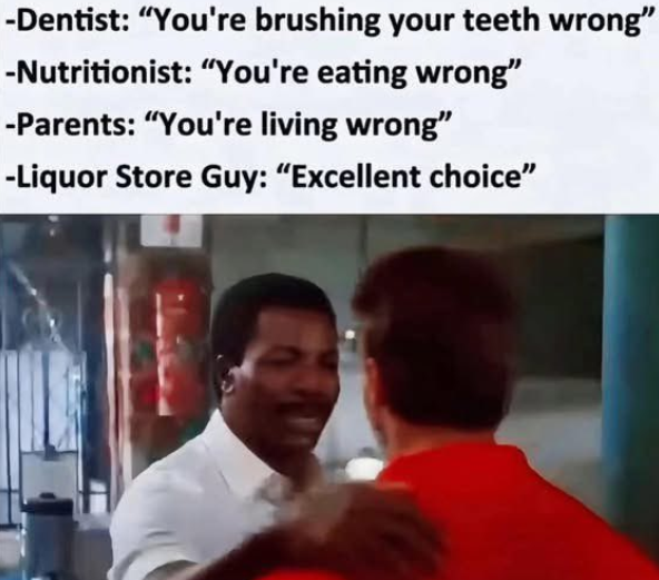 MensHumorDaily's tweet photo. This is why liquor store guy is my favorite.😂 https://t.co/iTcFodo8kG