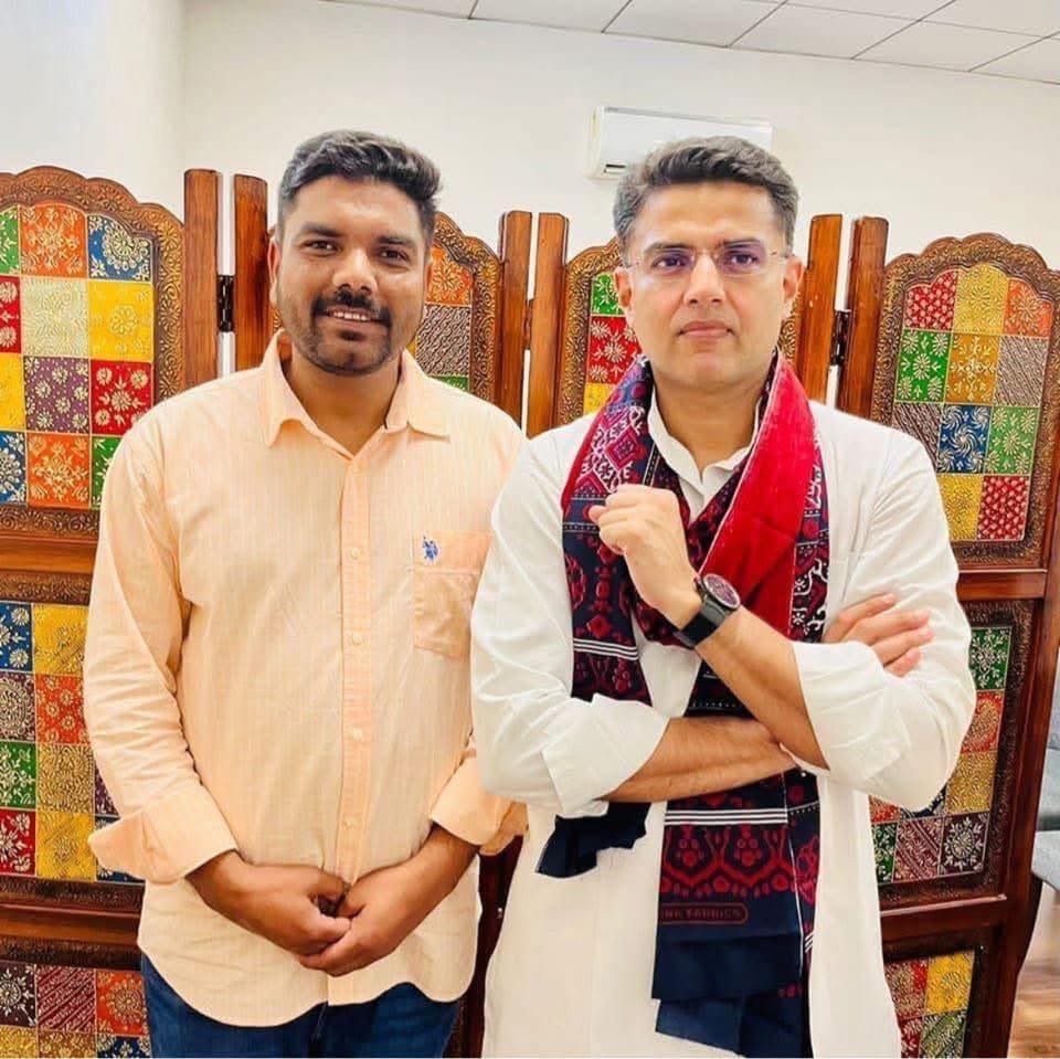 Mahaveer Gurjar (@mahaveergurjar_) on Twitter photo दौसा NSUI के पूर्व जिलाध्यक्ष, संघर्षशील युवा नेता भाई राहुल खेड़ली जी को जन्मदिवस की ढेरों बधाई एवं उज्ज्वल भविष्य की शुभकामनाएँ। <a href="/Rahulkherli1/">राहुल खेडली</a> दौसा NSUI के पूर्व जिलाध्यक्ष, संघर्षशील युवा नेता भाई राहुल खेड़ली जी को जन्मदिवस की ढेरों बधाई एवं उज्ज्वल भविष्य की शुभकामनाएँ। <a href="/Rahulkherli1/">राहुल खेडली</a>