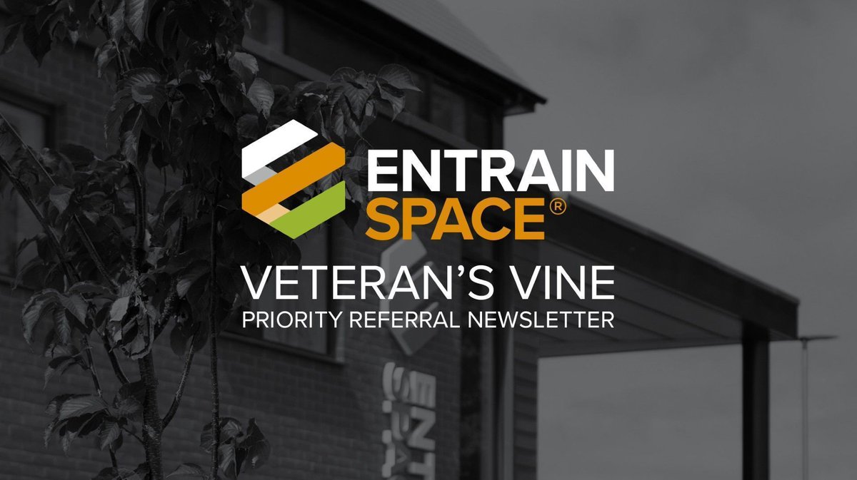 EntrainSpace's tweet image. June's Veterans' Vine, our priority referral newsletter for those who work to support #veterans and service leavers, is out today! The Summer Edition explores the many benefits of engaging with us early to get a planned move-in and support plan in place well in advance.
Sign up…