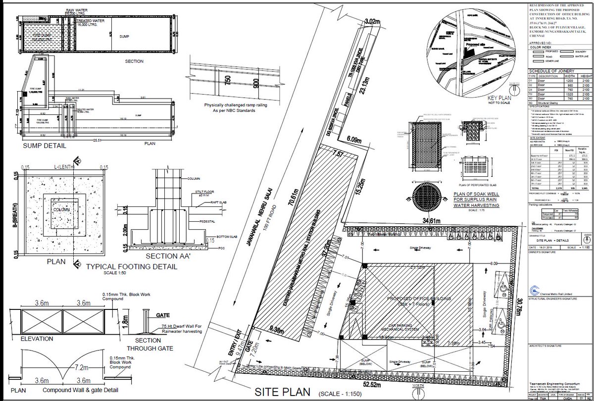 Tamil Nadu Infra (@tamilnaduinfra) on Twitter photo Chennai Metro <a href="/cmrlofficial/">Chennai Metro Rail</a> has called for tenders for design & construction of high rise building near Arumbakkam Metro station with basement & stilt (4 tier mechanical parking system) + 7 floors for commercial office space. Chennai Metro <a href="/cmrlofficial/">Chennai Metro Rail</a> has called for tenders for design & construction of high rise building near Arumbakkam Metro station with basement & stilt (4 tier mechanical parking system) + 7 floors for commercial office space.