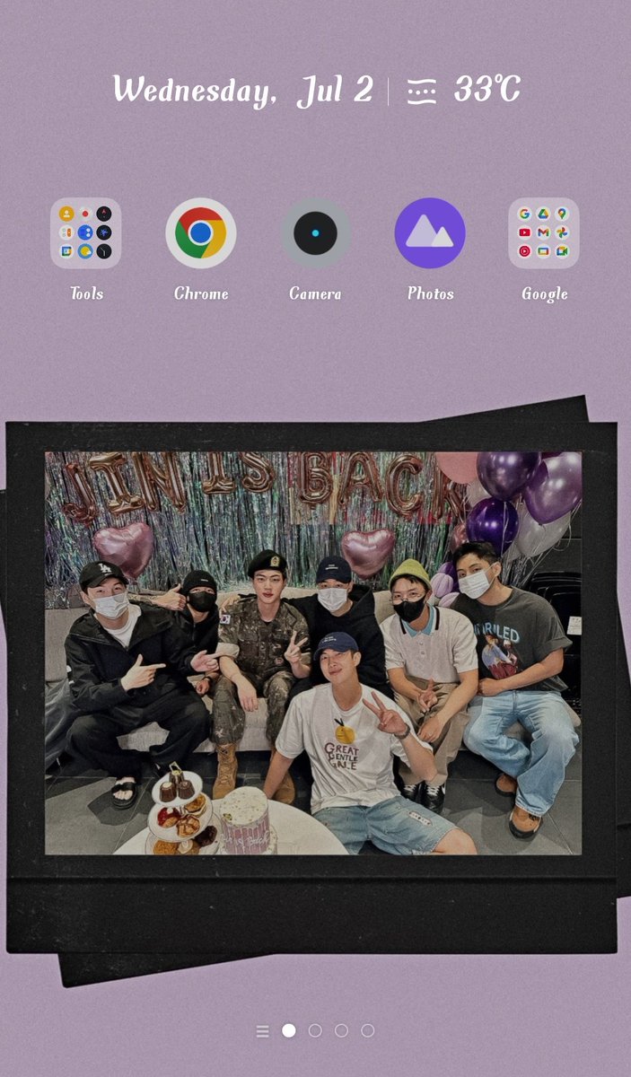RaqibaNaz's tweet photo. Ok after years I've changed my wallpaper ~ 😭💜💜💜💜💜💜💜
@BTS_twt #BTSisHome https://t.co/0I47r401li