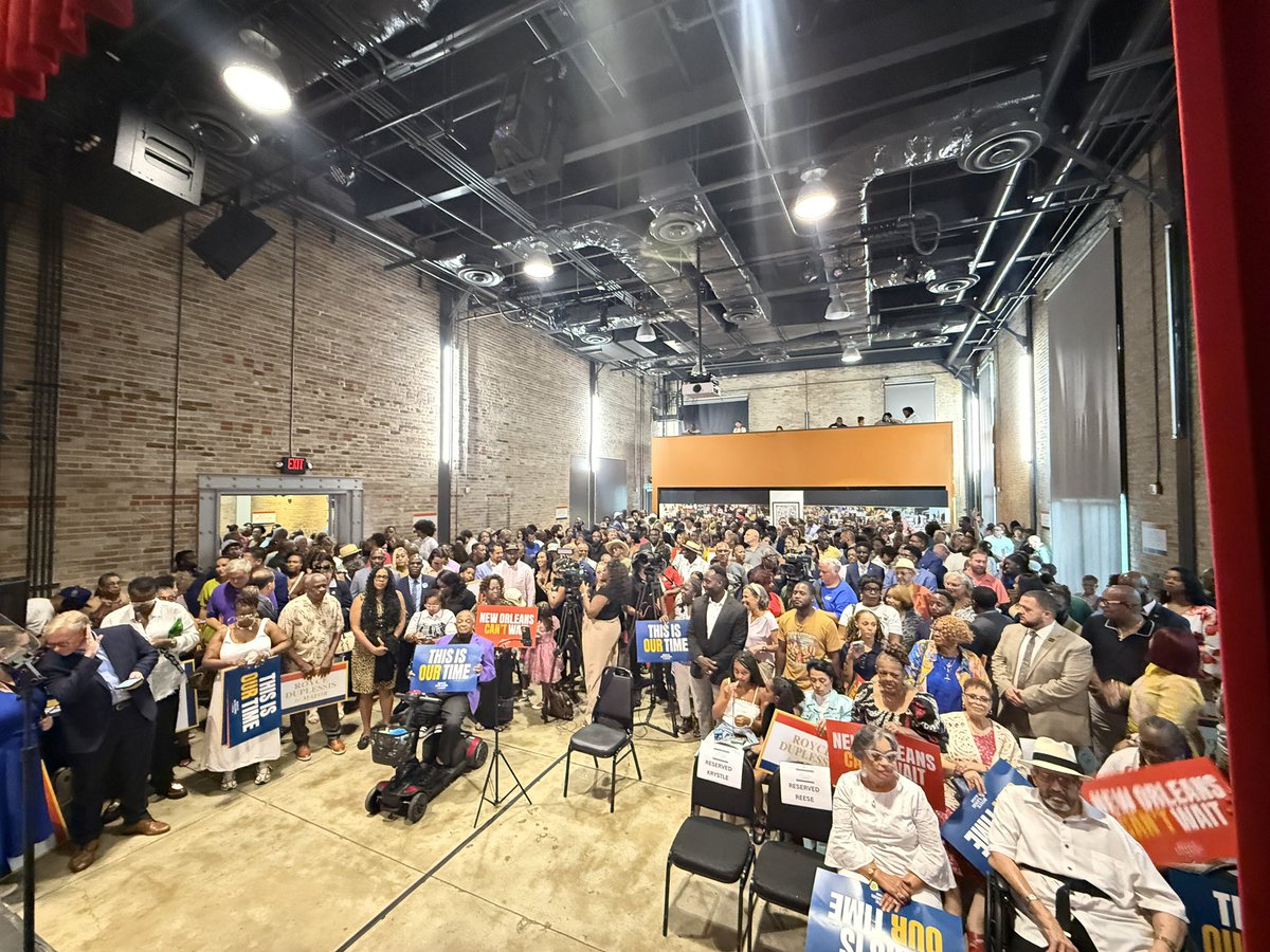 RoyceDuplessis's tweet image. I’m running for Mayor of New Orleans to fight for our future.

We can’t wait our turn or hope someone else will fix it. This is our city. This is our turn.

Let’s stand together for the New Orleans we know is possible. 

Learn more, volunteer &amp;amp; donate:
royceduplessis.com