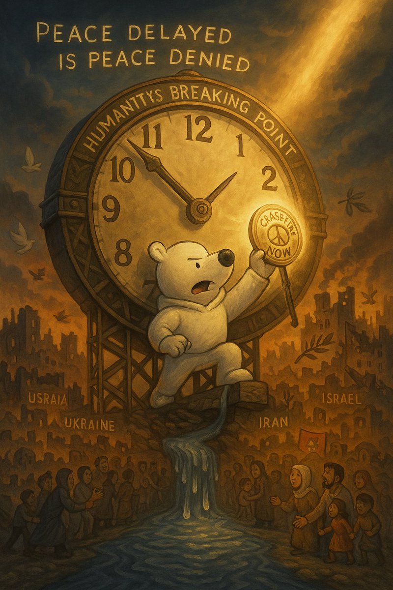 SolPeaceguy's tweet image. ⏳ The clock is ticking.
🌍 The world is watching.
🕊️ Peace delayed is peace denied.

While leaders play politics, it’s the people who suffer.
PeaceGuy stands where silence used to be — demanding a ceasefire, demanding humanity.

The time is now. ✊
#PEACEGUY $PEACEGUY