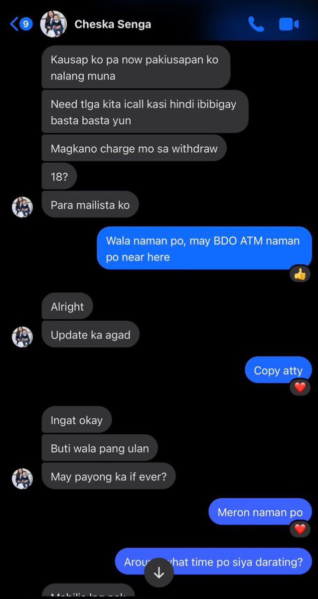 flmsenga's tweet photo. Make small talk
Ask for an alleged small favor
Get your address/email/number under the guise of updating his/her contact list
Ask for ask gcash https://t.co/qPw2iu7BHH