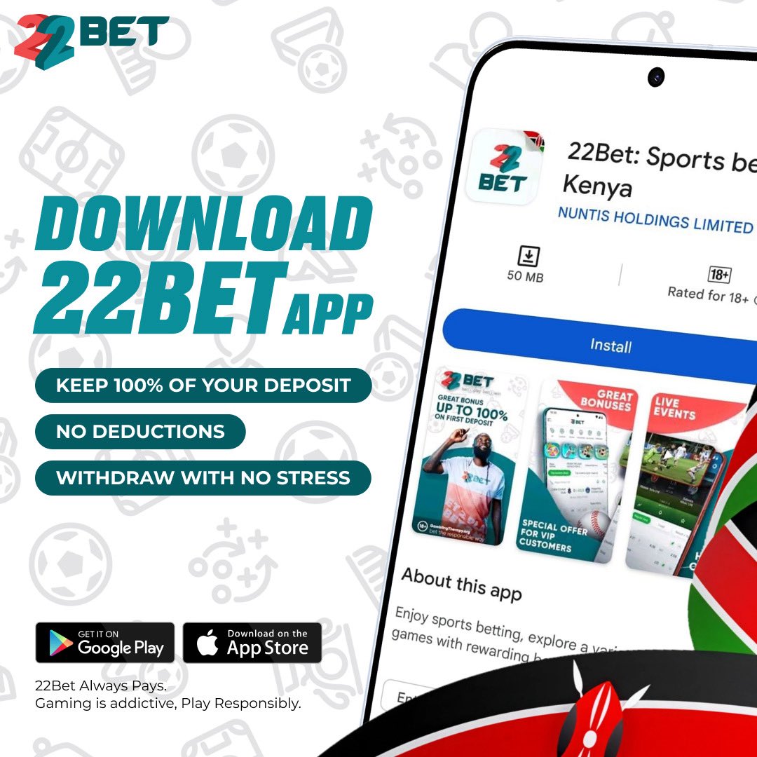 Zrzut ekranu aplikacji 22Bet