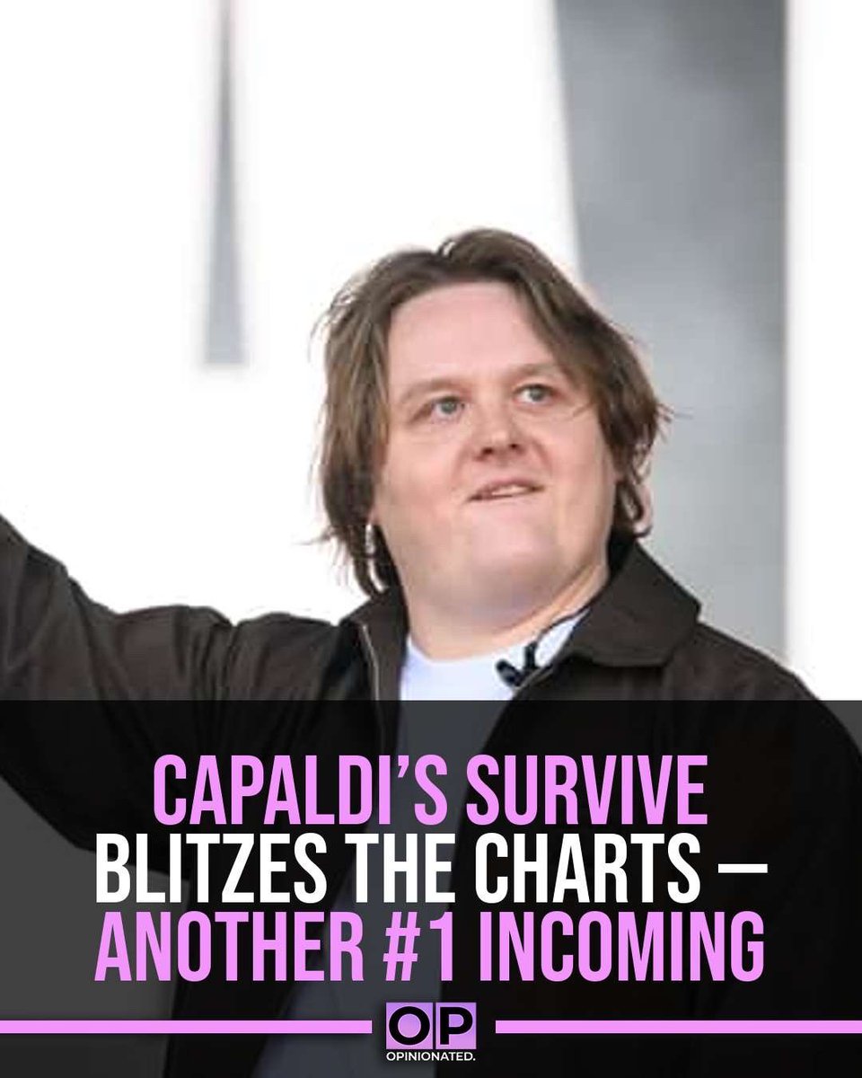 Lewis Capaldi is on track to secure his 6th UK #1 single this Friday with ‘Survive’.

The track has already amassed 52,395 sales — putting it over 26,000 sales ahead of its closest competition, ‘Dior’ by MK (ft Chrystal), which sits at #2 with 26,097 sales.

If momentum holds,
