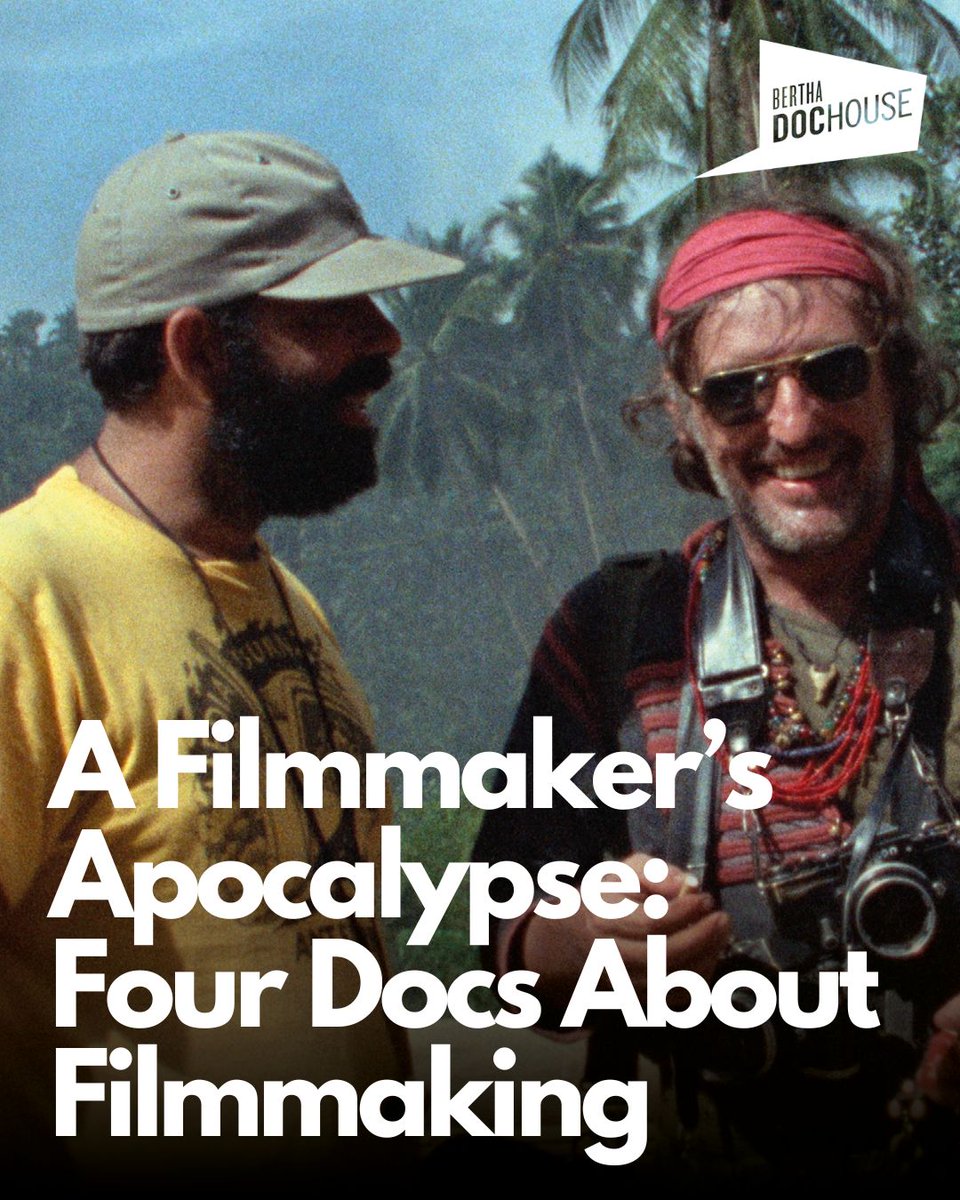 Hearts of Darkness: A Filmmaker's Apocalypse captures the notorious making of one of the best films ever made, Apocalypse Now. 

Ahead of its re-release at DocHouse on Friday, we take a look at four docs about filmmaking. Read more on our blog: bit.ly/4ev8cTP