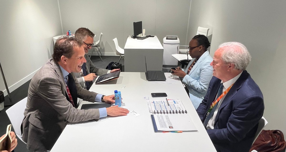 Axel van Trotsenburg (@axelvt_wb) on Twitter photo A pleasure to connect with <a href="/StevenCollet/">Steven Collet</a> of <a href="/DutchMFA/">Dutch Ministry of Foreign Affairs 🇳🇱</a> for an energizing conversation on deepening the <a href="/WorldBank/">World Bank</a>–Netherlands partnership and reinforcing multilateralism to deliver on shared development goals. A pleasure to connect with <a href="/StevenCollet/">Steven Collet</a> of <a href="/DutchMFA/">Dutch Ministry of Foreign Affairs 🇳🇱</a> for an energizing conversation on deepening the <a href="/WorldBank/">World Bank</a>–Netherlands partnership and reinforcing multilateralism to deliver on shared development goals.