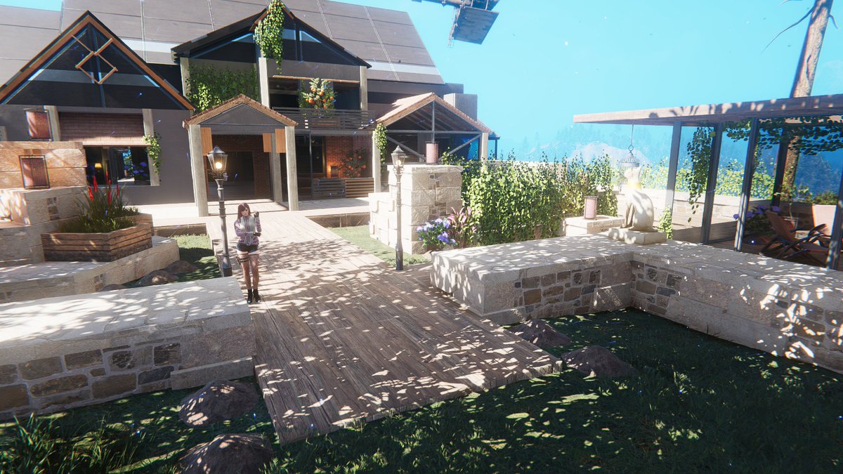 Witchtail's tweet photo. Tomorrow we leave our scenario to go to Endless Dream! Time to say goodbye to our home and take photos and videos of the place that has given us comfort and safety for the last few months #oncehuman #ThePhotoMode #VirtualPhotography #playerbase https://t.co/qoygvCBL0D