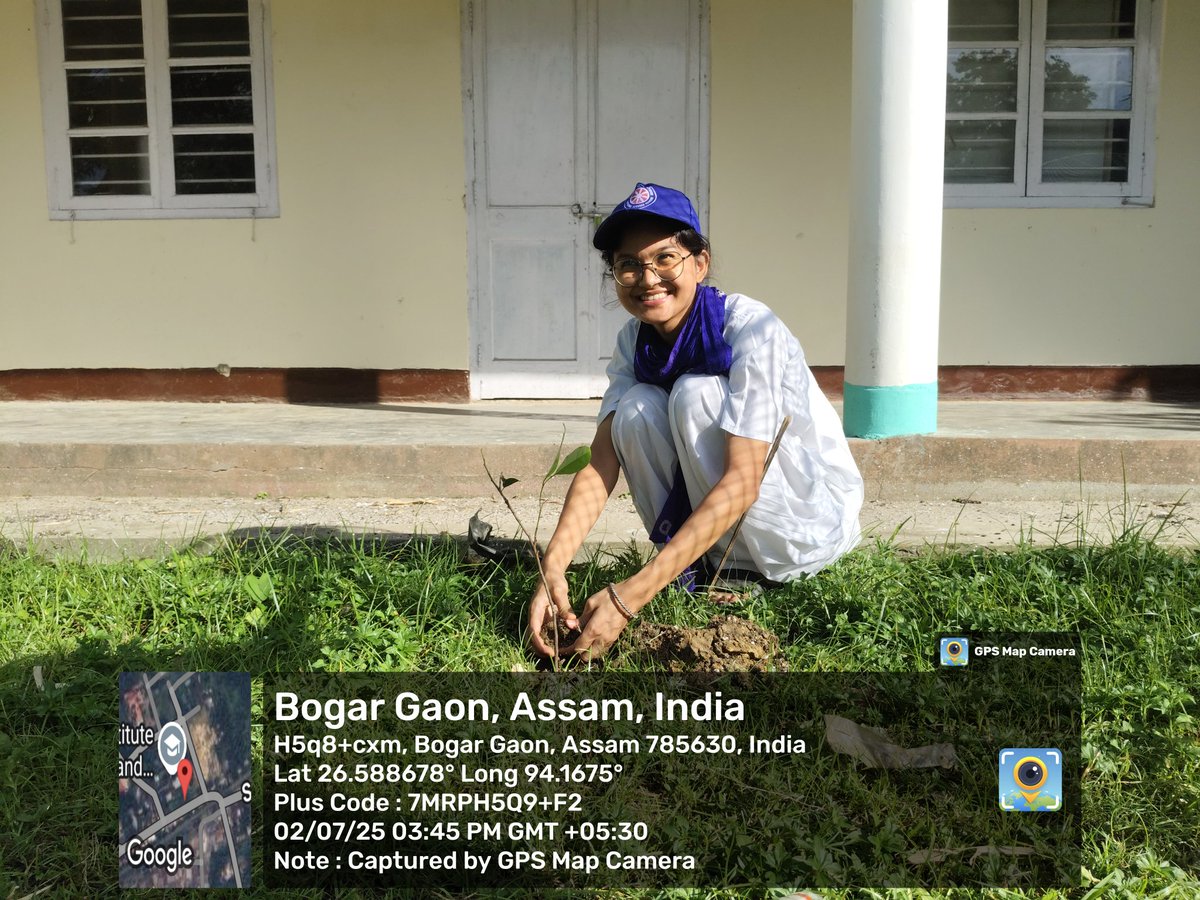 nss_dietjorhat's tweet image. 🌿 Van Mahotsav Celebration 🌿
On 2nd July 2025,NSS Volunteers of DIET Jorhat,Titabar observed Van Mahotsav by planting trees within the campus premises.The initiative aimed to foster environmental responsibility and promote green cover. 🌱🌳
#VanMahotsav2025 #PlantATree