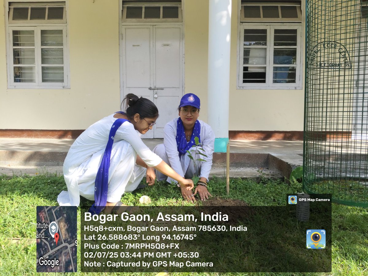nss_dietjorhat's tweet image. 🌿 Van Mahotsav Celebration 🌿
On 2nd July 2025,NSS Volunteers of DIET Jorhat,Titabar observed Van Mahotsav by planting trees within the campus premises.The initiative aimed to foster environmental responsibility and promote green cover. 🌱🌳
#VanMahotsav2025 #PlantATree