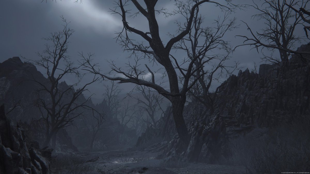 MasterNaxum's tweet photo. @SquareEnix I enjoy photo mode in games a lot, often using it to describe places and set the mood when I DM in Dungeons and Dragons. Here's a few from FFXVI that I've used as wallpapers before! https://t.co/PmeCZprIUT