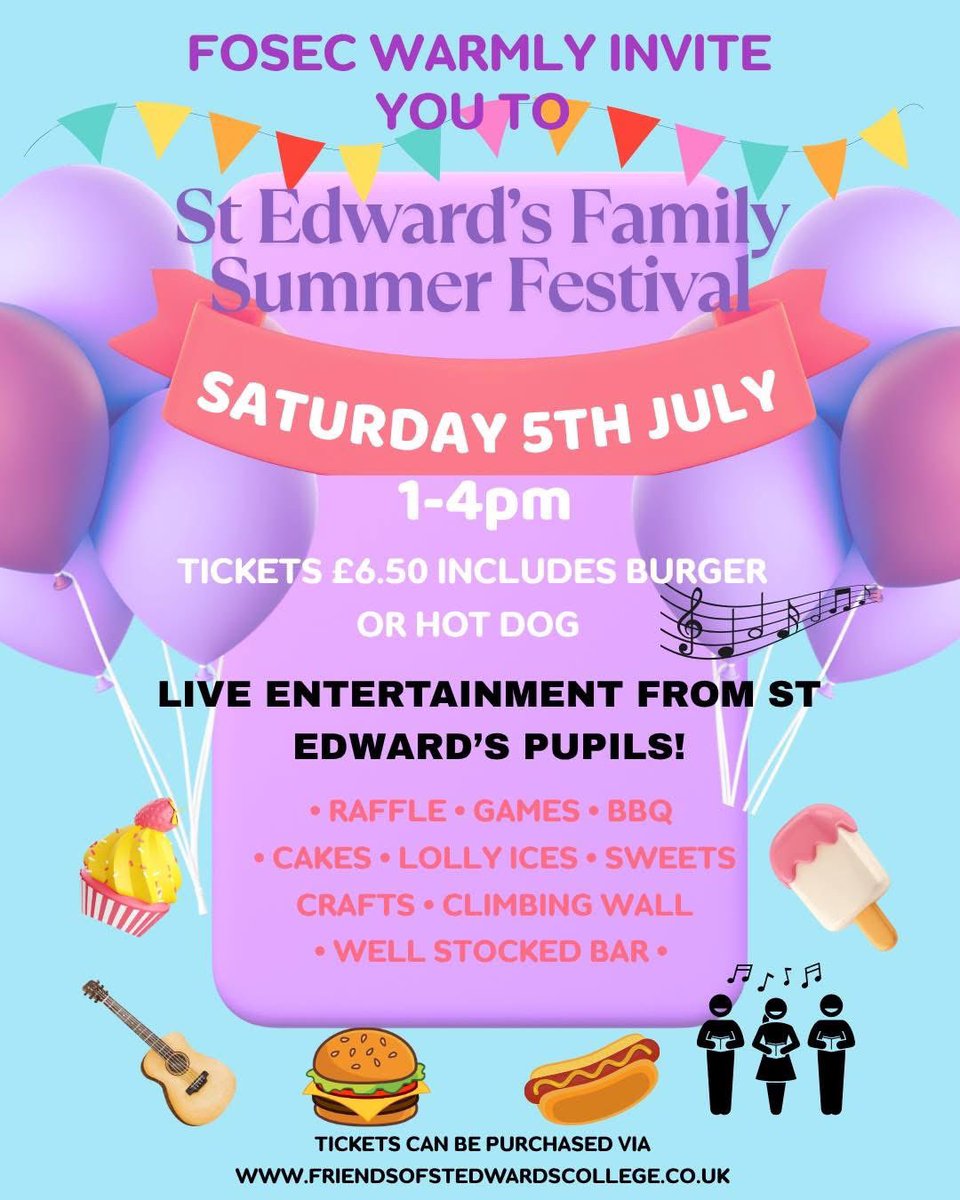 EdenBarEatonRd's tweet image. Don’t miss @FOSEC_official Family Summer Festival this Saturday (5 July) !Tickets can be purchased at friendsofstedwardscollege.co.uk #WestDerby #Liverpool ❤️