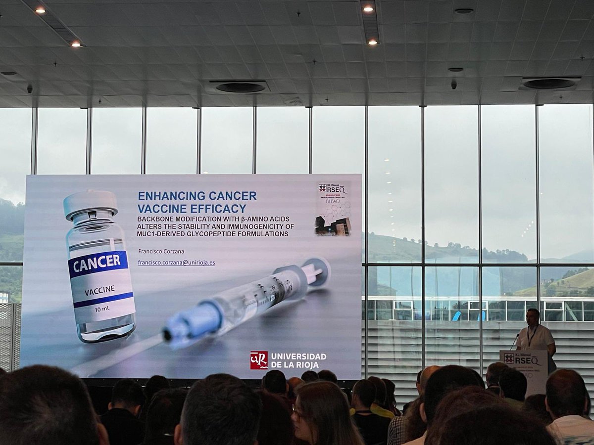 Héctor Busto (@hebusto) on Twitter photo Lleno para ver a <a href="/pcorzana/">Francisco Corzana</a> en la <a href="/BienalRSEQ2025/">XL Reunión Bienal de la RSEQ - Bilbao, 2025</a> en Bilbao <a href="/RSEQUIMICA/">RSEQ</a>! Siguen pasando los investigadores del #InstitutoQuimicaUR <a href="/unirioja/">Universidad de La Rioja</a> por la #BQB2025 👇🏻 Lleno para ver a <a href="/pcorzana/">Francisco Corzana</a> en la <a href="/BienalRSEQ2025/">XL Reunión Bienal de la RSEQ - Bilbao, 2025</a> en Bilbao <a href="/RSEQUIMICA/">RSEQ</a>! Siguen pasando los investigadores del #InstitutoQuimicaUR <a href="/unirioja/">Universidad de La Rioja</a> por la #BQB2025 👇🏻