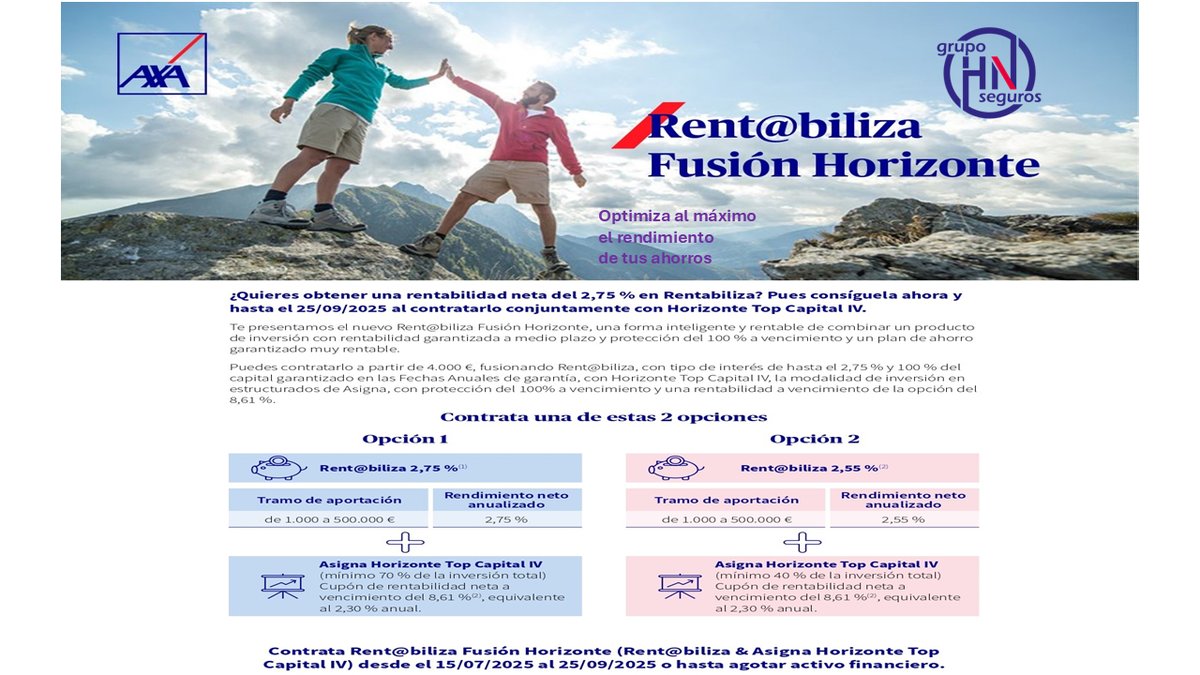 Si quieres optimizar al máximo el rendimiento de tus ahorros....