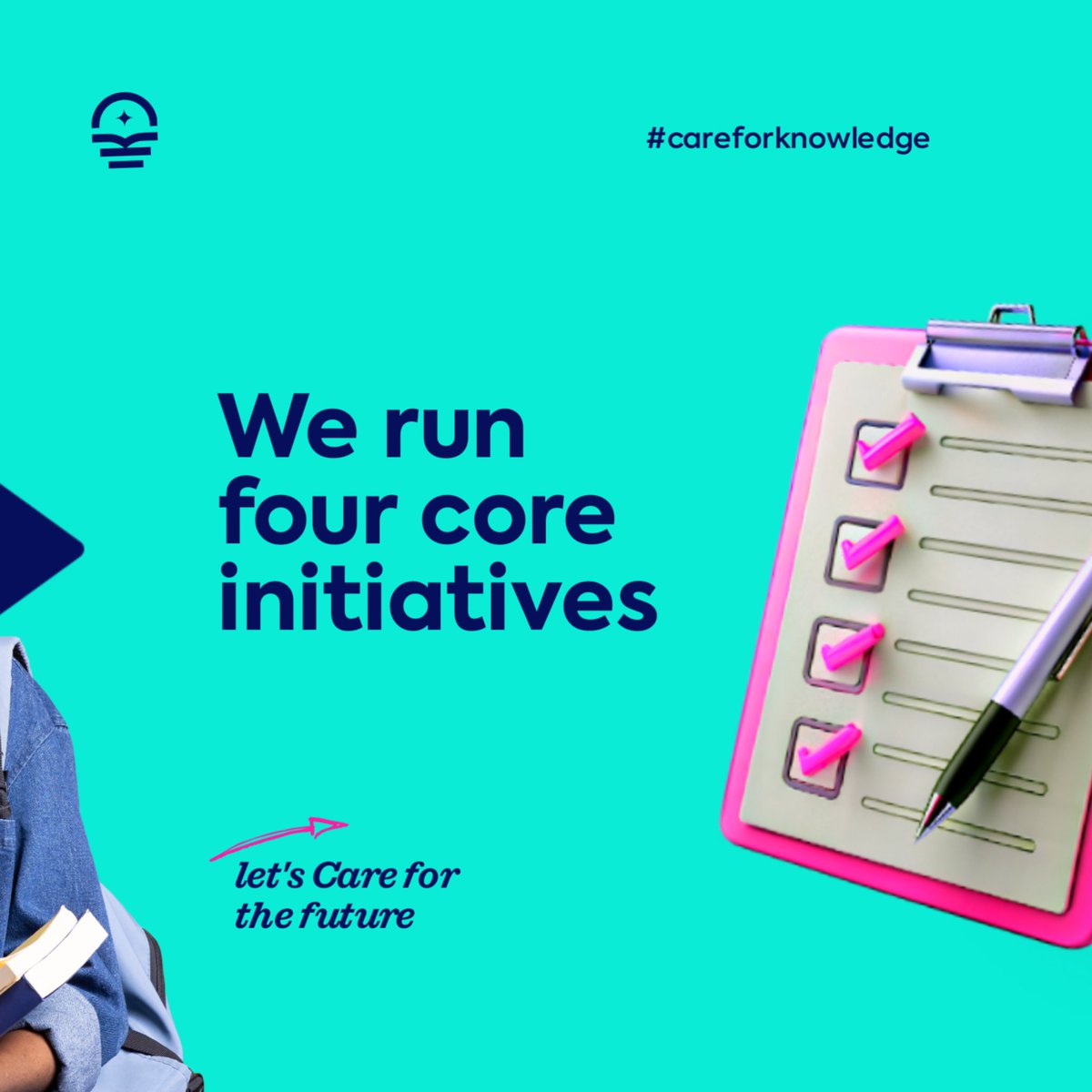 Care4Knowledge's tweet photo. At CFK, we’re not just talking about educational equity, we’re building it.
Through 4 key programmes, we’re helping thousands of young Nigerians get access, grow, and give back.

#Thread👇 https://t.co/nfritHXLl5