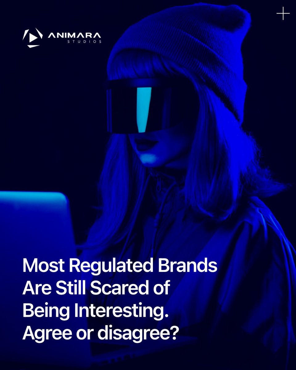 AnimaraStudios's tweet photo. Most regulated brands (finance, law, insurance) are still scared of being interesting.

Playing it safe = losing attention.

Agree or disagree?

#ExplainerAnimation #FintechDesign #LegalMarketing #B2BContent #InsuranceUX #ComplianceComms https://t.co/8jc6WT6AJy