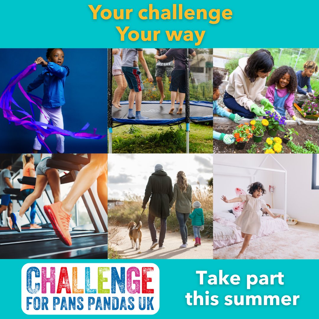 PANSPANDASUK's tweet image. Sign up for #ChallengeForPANSPANDASUK to get active this summer and raise vital funds for families across the UK living with PANS and PANDAS:
panspandasuk.org/challenge/