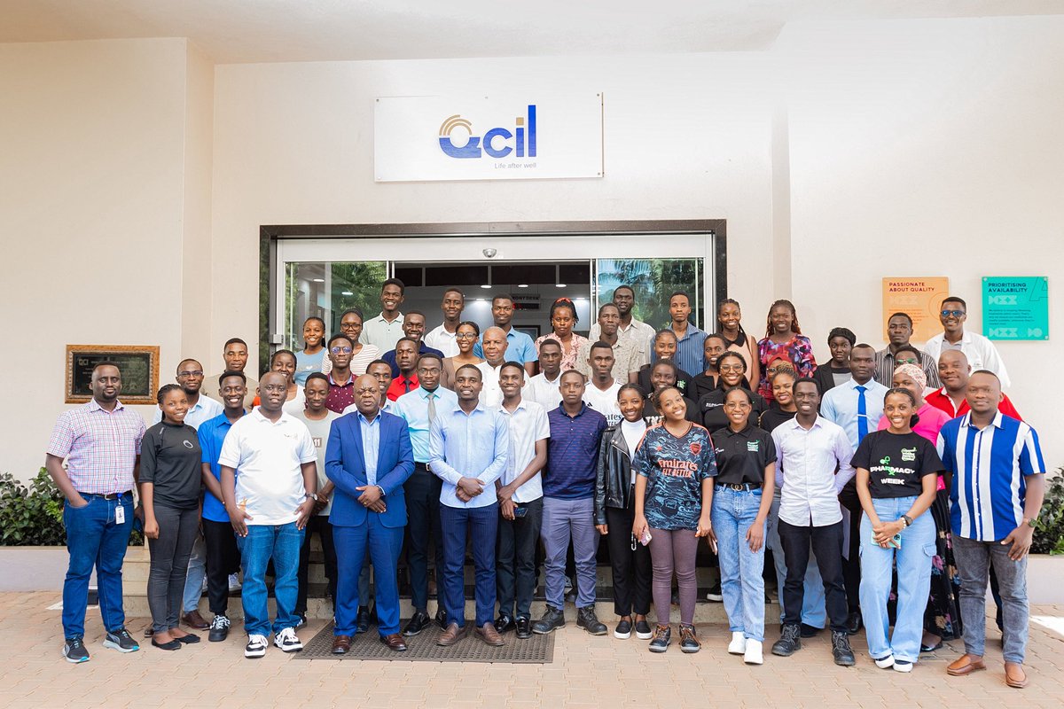 qcil_uganda2's tweet image. Qcil Hosts Certificate Award Ceremony Honouring STEM Interns from Uganda and Namibia: Empowering the Next Generation of African Pharmaceutical Innovators
Quality Chemical Industries Limited (Qcil), headquartered in Luzira, Kampala, Uganda, and the largest producer of @WHO…