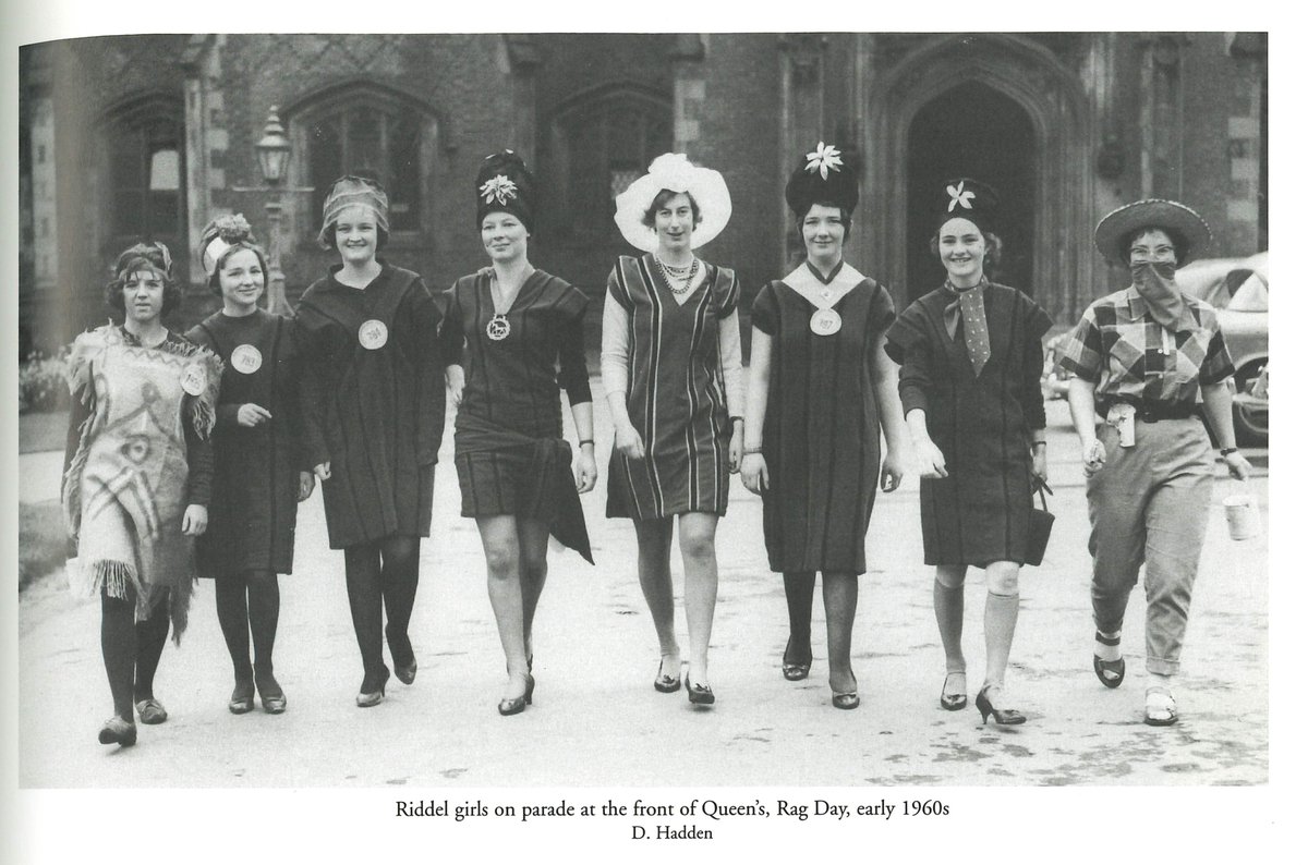 QUBAlumni's tweet image. What happens when eight students from Riddel Hall in the 1960s inspire a new generation of fashionistas at Queen’s?
Queen's Fashion Society students give an iconic vintage photo a modern twist.
Fashion isn’t just what we wear - it’s how we tell our story!
🔗 Read…