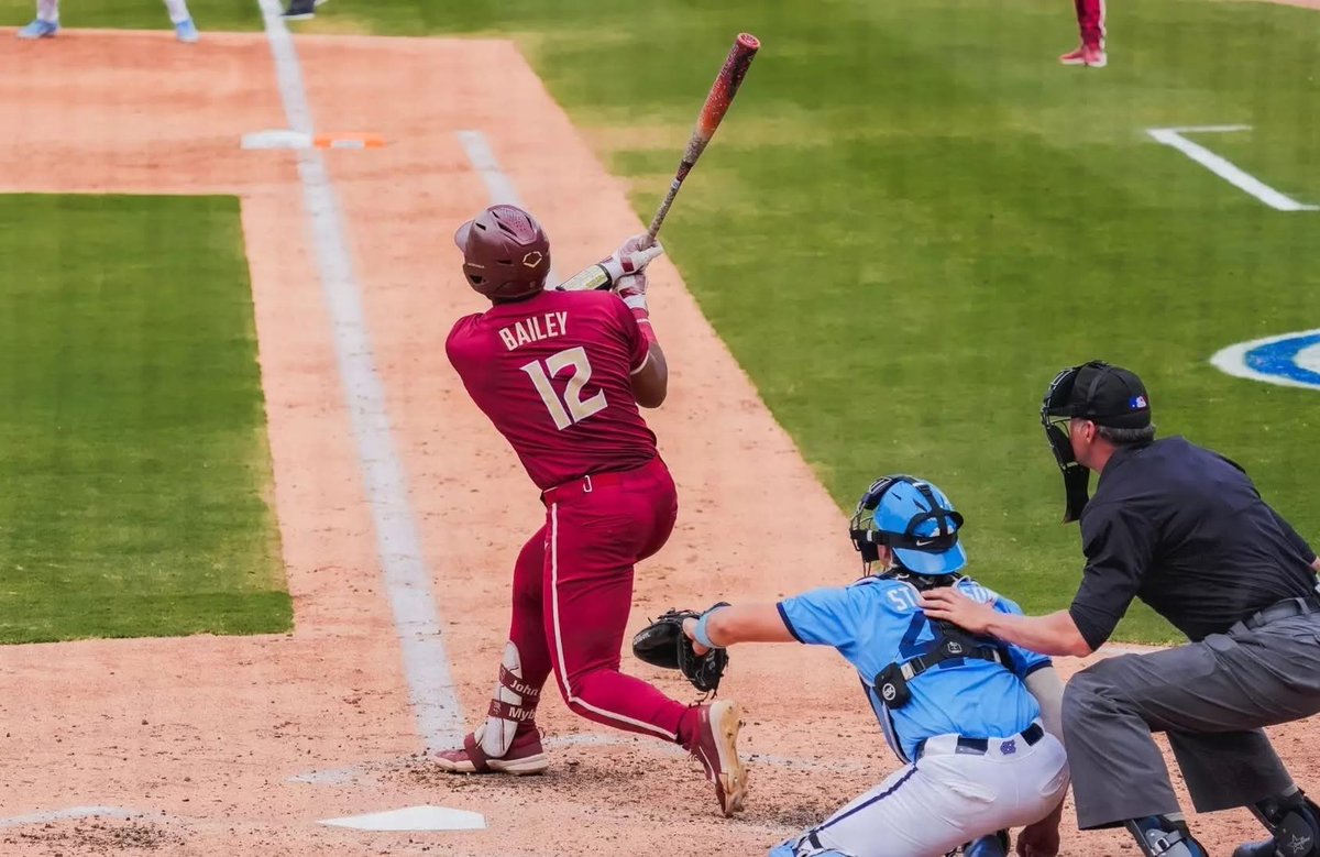 THE DAILY SAUCE: July 2, 2025

Florida State baseball first baseman Myles Bailey was named a Freshman All-American by D1Baseball on Tuesday. Previously recognized by Perfect Game and Baseball America, Bailey hit .327 with 19 home runs and 56 RBIs this season.

📷: FSU athletics