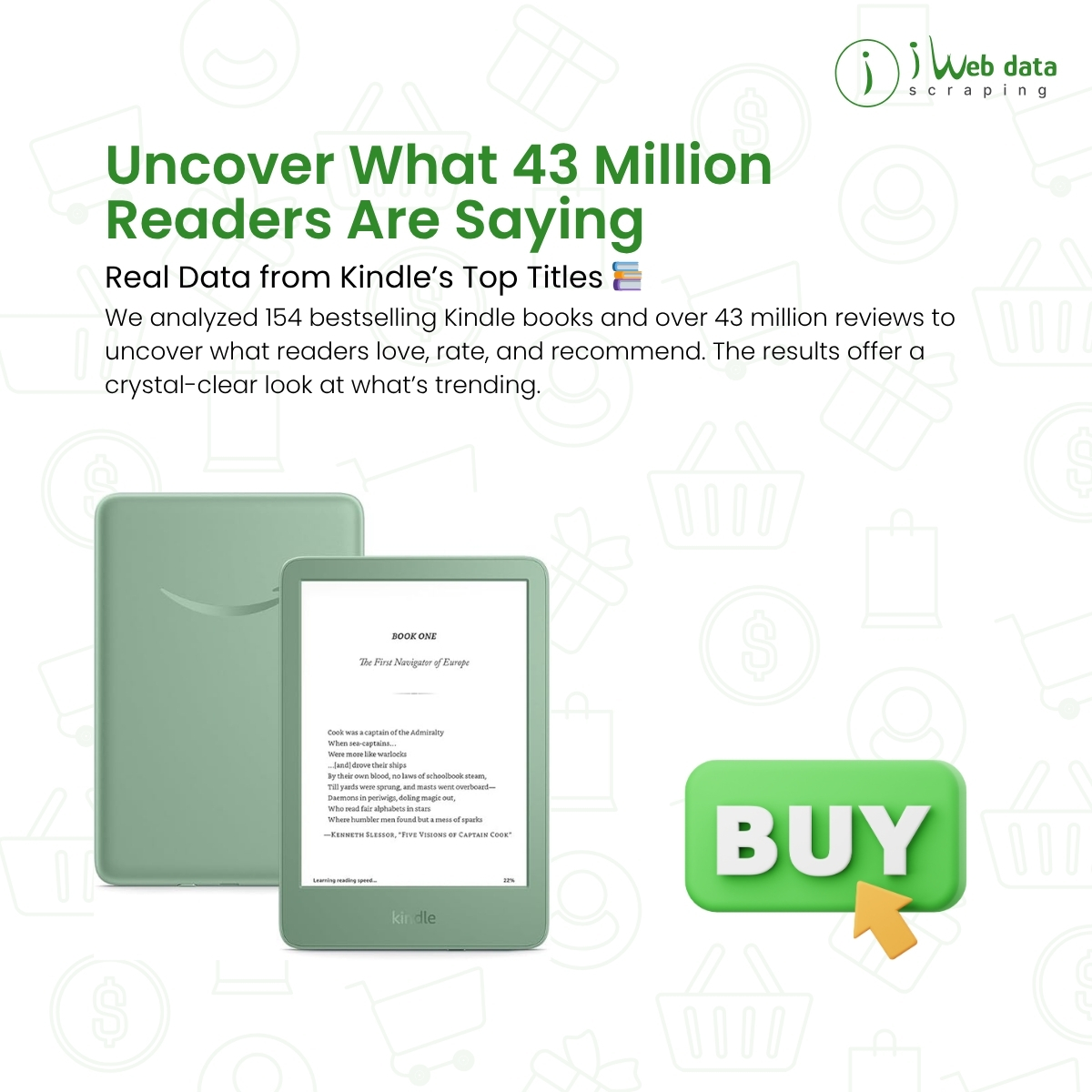 iwebdatascrape's tweet image. 📚 What are 43M+ Kindle readers saying?
We analyzed 154 top titles to uncover genre trends, review patterns &amp;amp; reader favorites.

Thrillers &amp;amp; romance dominate in 2025 

🔗 iwebdatascraping.com

#KindleData #BookAnalytics #ReaderTrends #Bestsellers #WebScraping #iWebDataScraping