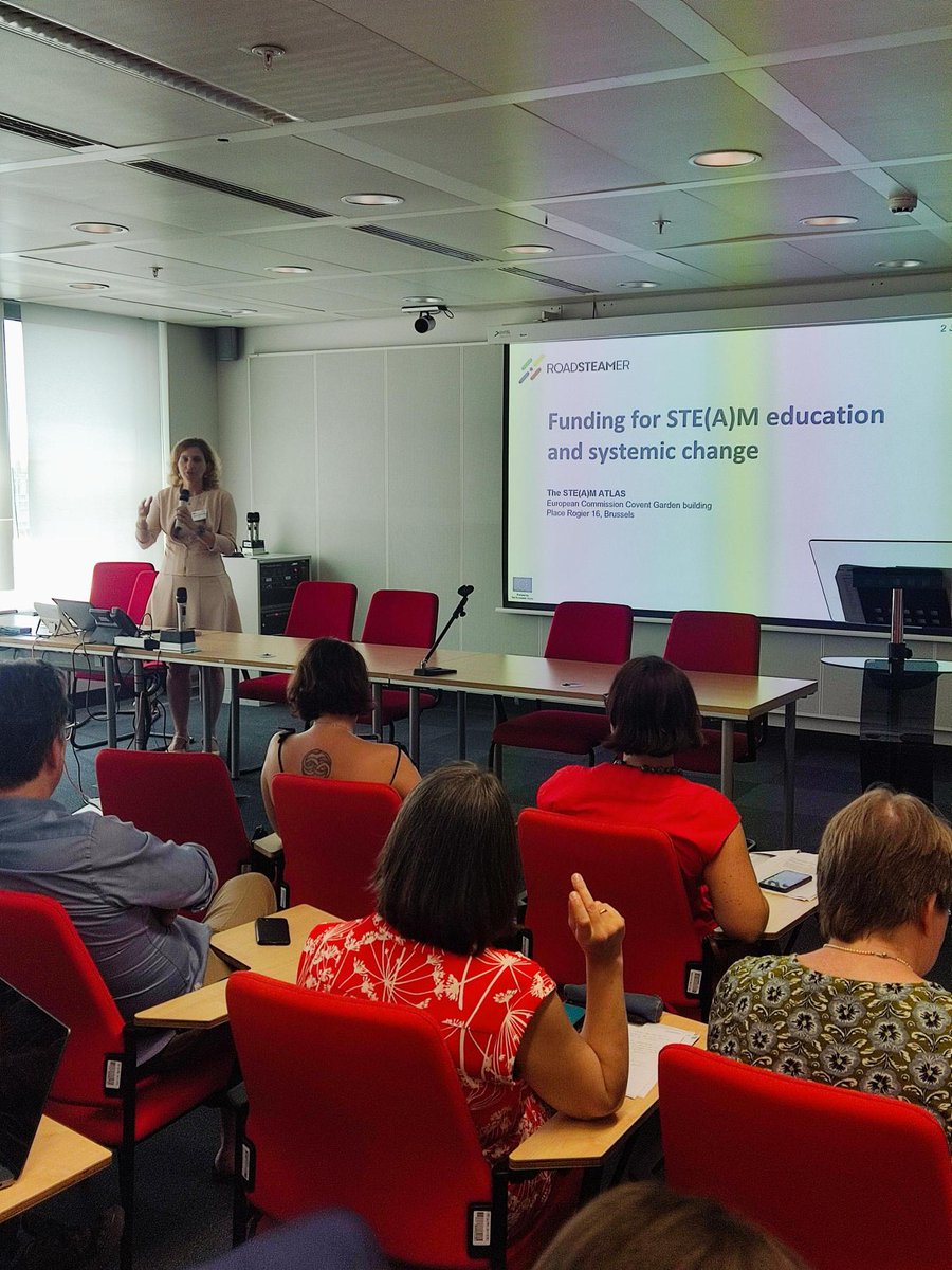 scientix_eu's tweet image. The STE(A)M Atlas projects, #TheSEER, SENSE. and #ROADSTEAMER have presented sneak peeks of their Roadmaps which will guide the future of European STE(A)M Education! 👏
Find more information here: scientix.eu/community/part… 🚀