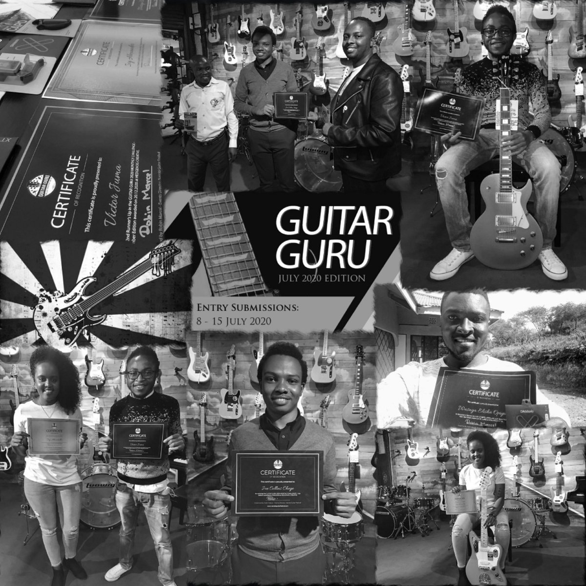 guitarguru5's tweet photo. 🎸 After a couple of years off the radar, the ultimate guitar solo competition is back.

We’ll be running monthly knockout rounds, and the top 2 entries every month punch their ticket to the Ultimate Guitar Guru Finals this November.

Open to all guitarists, all styles!! https://t.co/7biw0J8g91