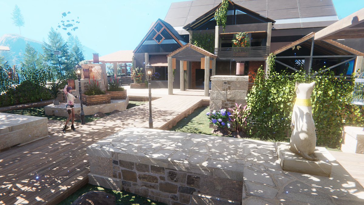 Witchtail's tweet photo. Tomorrow we leave our scenario to go to Endless Dream! Time to say goodbye to our home and take photos and videos of the place that has given us comfort and safety for the last few months #oncehuman #ThePhotoMode #VirtualPhotography #playerbase https://t.co/qoygvCBL0D