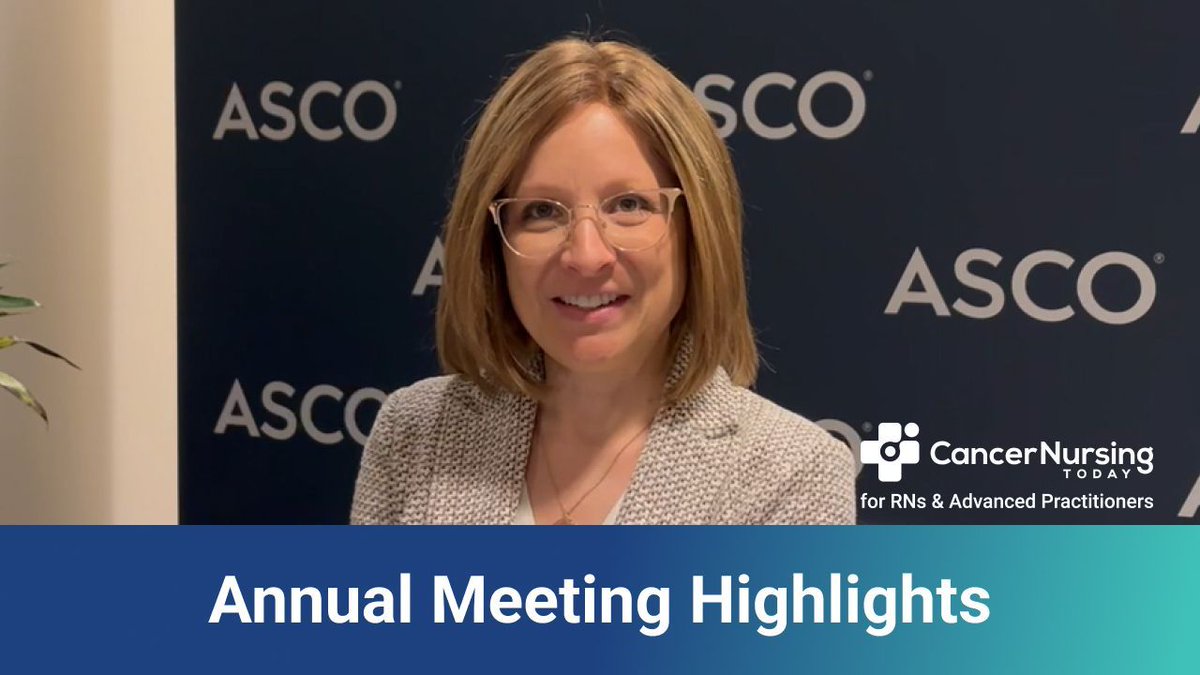 📺 Don't miss this insightful interview with Laura Macke, MS, FNP-C, of the Georgetown Lombardi Comprehensive Cancer Center, who reflects on her experiences at #ASCO25 &amp; shares key updates in palliative care and developmental therapeutics. 

➡️ Watch: buff.ly/mWCbxn9