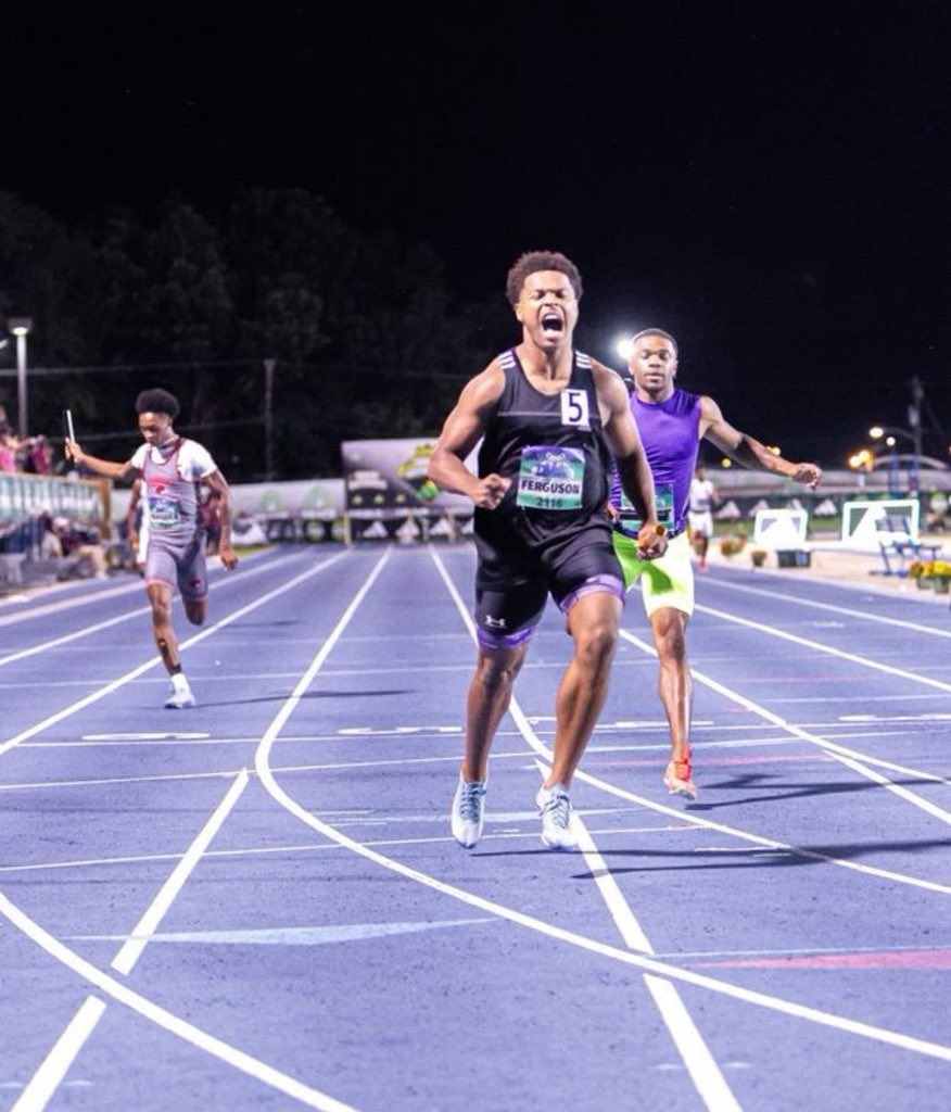 Damon “Nuddle” Ferguson (@roll5damon) on Twitter photo They said you find out a lot about yourself when adversity hits. Get sick during indoor track season and never really got my footing. Didn’t do what was expect early in this day, but no matter I regrouped with my team and we are National champs! <a href="/WearemilfordFB/">Milford Mill Millers</a> <a href="/Coach_bjones44/">State Champ Jones</a> They said you find out a lot about yourself when adversity hits. Get sick during indoor track season and never really got my footing. Didn’t do what was expect early in this day, but no matter I regrouped with my team and we are National champs! <a href="/WearemilfordFB/">Milford Mill Millers</a> <a href="/Coach_bjones44/">State Champ Jones</a>
