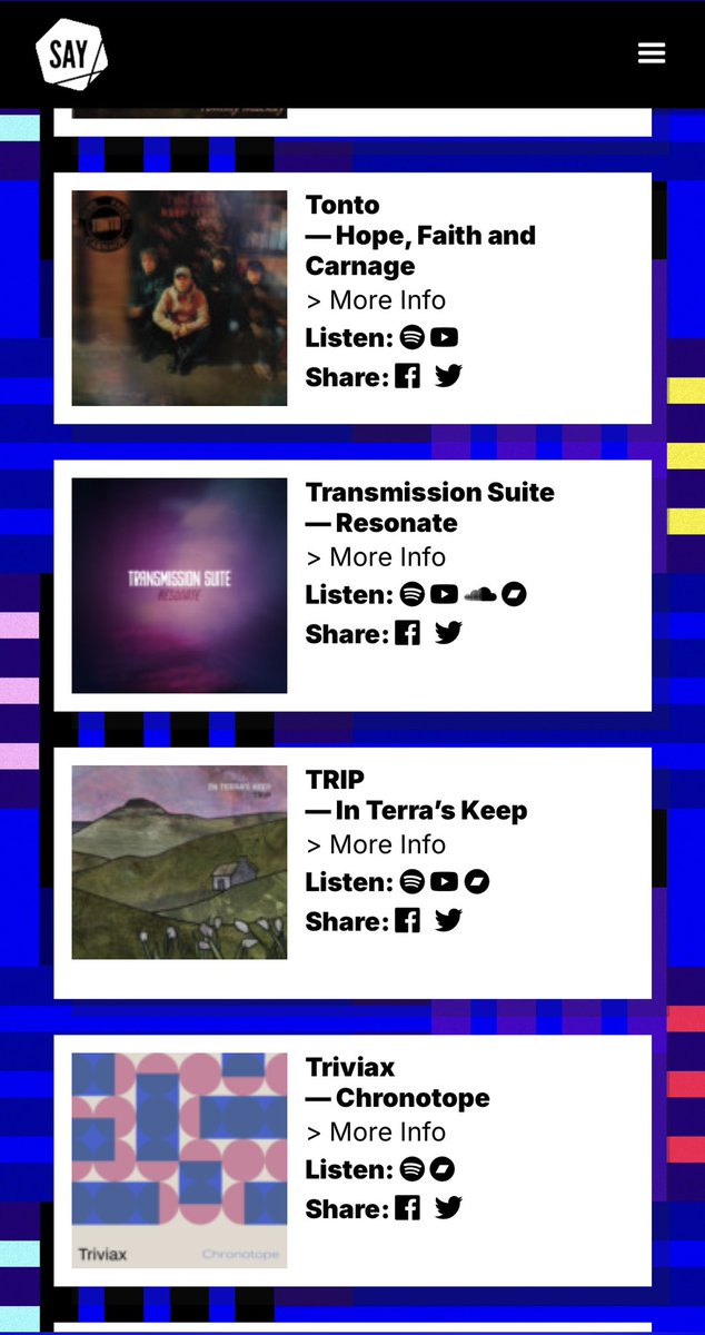 Transmission Suite (@transmsuite) on Twitter photo Our debut album ‘Resonate’ has just been approved and listed on Scottish Album of the Year. Thanks for all the support 💜 <a href="/SAYaward/">The SAY Award</a> Our debut album ‘Resonate’ has just been approved and listed on Scottish Album of the Year. Thanks for all the support 💜 <a href="/SAYaward/">The SAY Award</a>