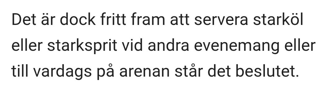 oskarberno's tweet photo. Vad oväntat att polisen tycker att fotbollsbesökare ska begränsas mer än andra. https://t.co/2YggzUHQuo
