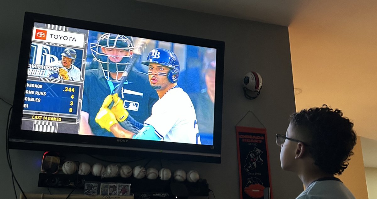Omar Gomez (@ojgf0929) on Twitter photo <a href="/christopmorel5/">Christophermorel5</a> Your buddy Jacob watching his favorite <a href="/MLB/">MLB</a> player <a href="/RaysBaseball/">Tampa Bay Rays</a> 📺 ⚾️ <a href="/christopmorel5/">Christophermorel5</a> Your buddy Jacob watching his favorite <a href="/MLB/">MLB</a> player <a href="/RaysBaseball/">Tampa Bay Rays</a> 📺 ⚾️