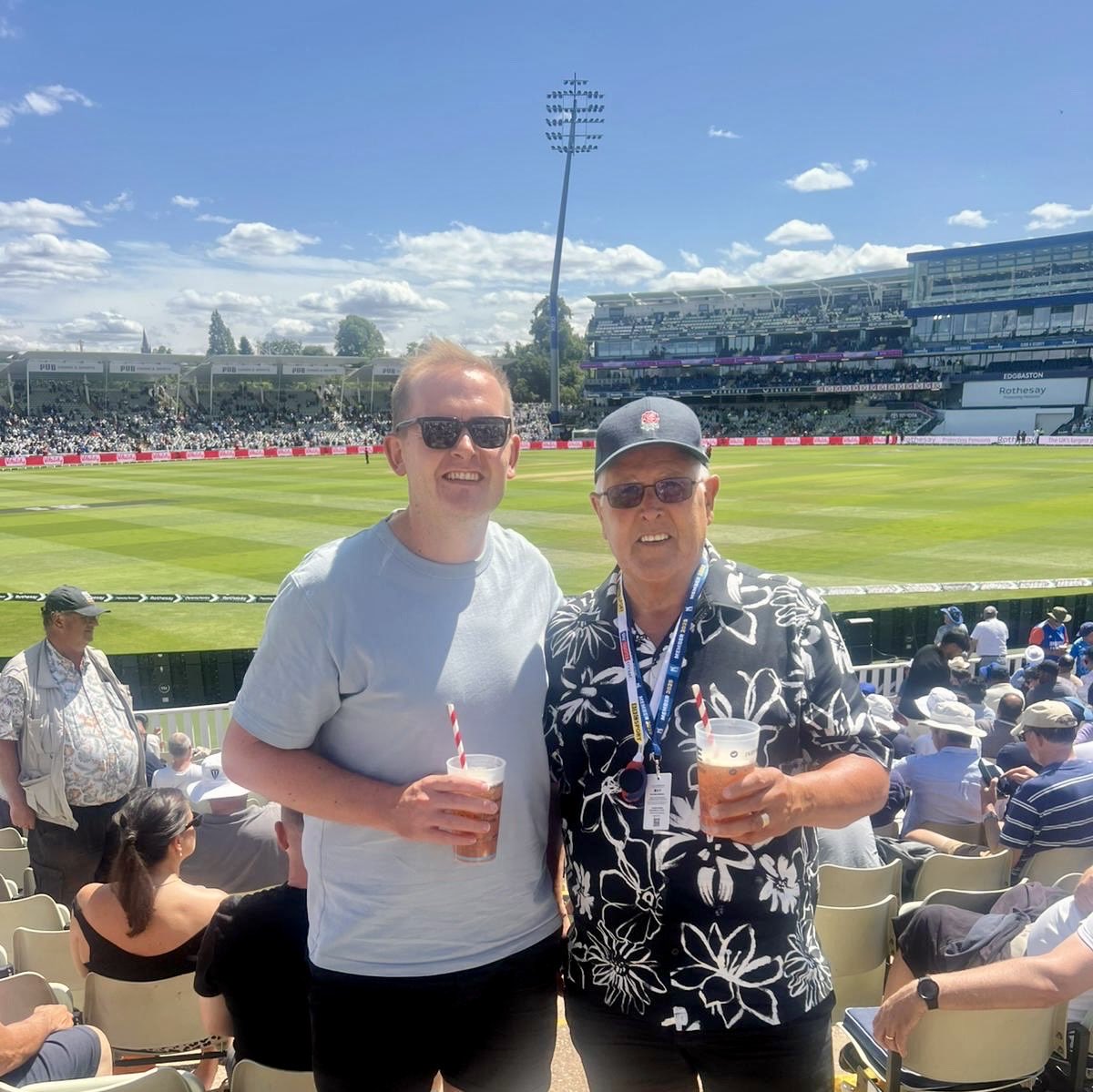 It’s Pimm’s o’clock ⁦<a href="/Edgbaston/">Edgbaston Stadium</a>⁩