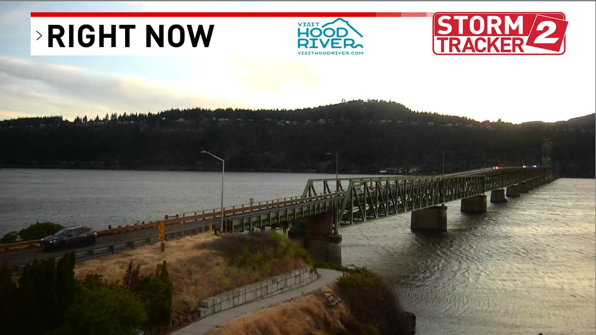 Gorgeous Gorge:  SUNRISE- beautiful this morning! A cooling trend underway! The rest of this holiday week will be generally sunny with seasonal temperatures. (near 80) Fire danger remains elevated in windy spots east of the Cascades. Travelers:  isolated t-storms = S.E. OR.