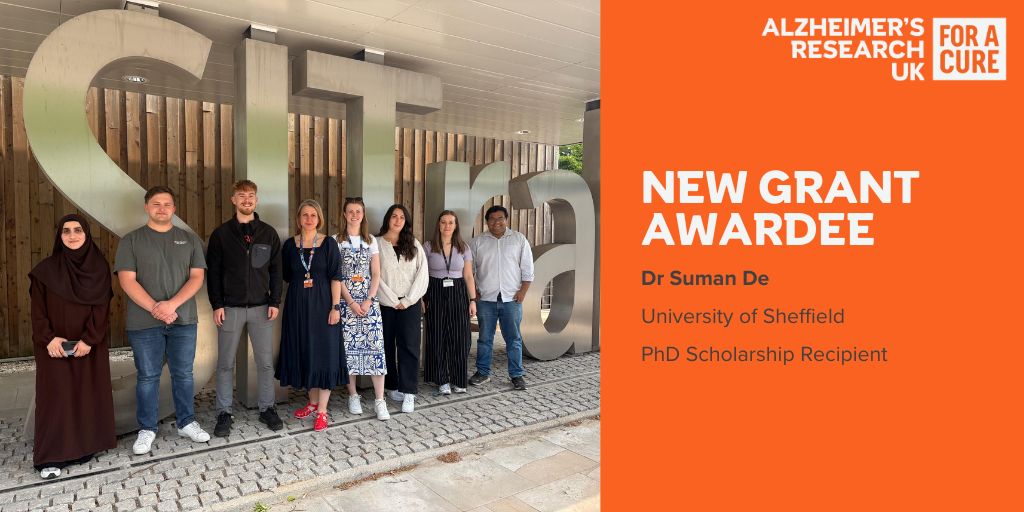 ARUKscientist's tweet image. We’re proud to support Dr Suman De’s PhD student. They’ll be determining how APOE3Ch protects the brain, which could lead to new ways to prevent memory loss and slow Alzheimer’s.
