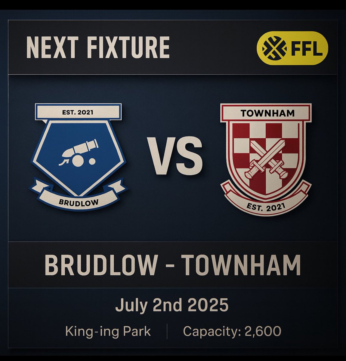 Brudlow's tweet photo. First home match of the season, hopefully a big win in front of our fans. https://t.co/iq30X6xFYI