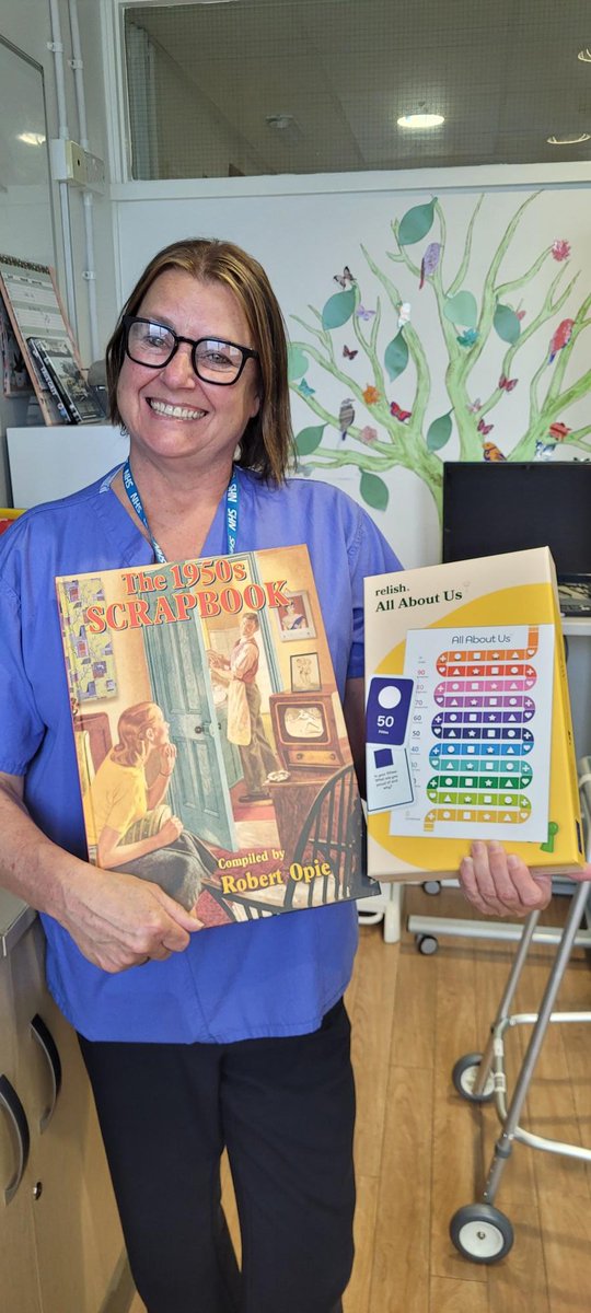 Enhanced Care CHFT 🦋 (@enhancecarechft) on Twitter photo Our lovely Engagement Support Worker, Nicola, is over the moon with her delivery from <a href="/RelishJoy/">Relish</a> after organising fundraisers on her ward - these resources will be used to engage patients in meaningful and therapeutic activity. <a href="/CHFTNHS/">Calderdale and Huddersfield NHS Foundation Trust</a> <a href="/CHFTCharity/">Calderdale & Huddersfield NHS Charity🧡</a> #NHS #DementiaCare Our lovely Engagement Support Worker, Nicola, is over the moon with her delivery from <a href="/RelishJoy/">Relish</a> after organising fundraisers on her ward - these resources will be used to engage patients in meaningful and therapeutic activity. <a href="/CHFTNHS/">Calderdale and Huddersfield NHS Foundation Trust</a> <a href="/CHFTCharity/">Calderdale & Huddersfield NHS Charity🧡</a> #NHS #DementiaCare