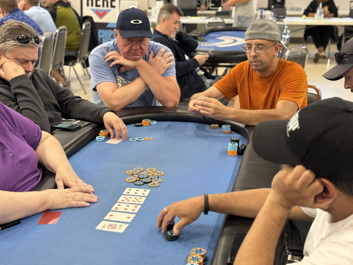 cicgpoker's tweet image. ⏩ Double the Chips, Double the Fun! ⏪
Join us Sat, July 5th at 2PM for the $90 DOUBLE STACK!
💥 40K starting stack
🕒 20-min levels
📝 Late reg & re-entry till 4PM
Bluff big, build stacks, and boss the table! ♠️
#DoubleStack #PokerTournament #StackEmHigh