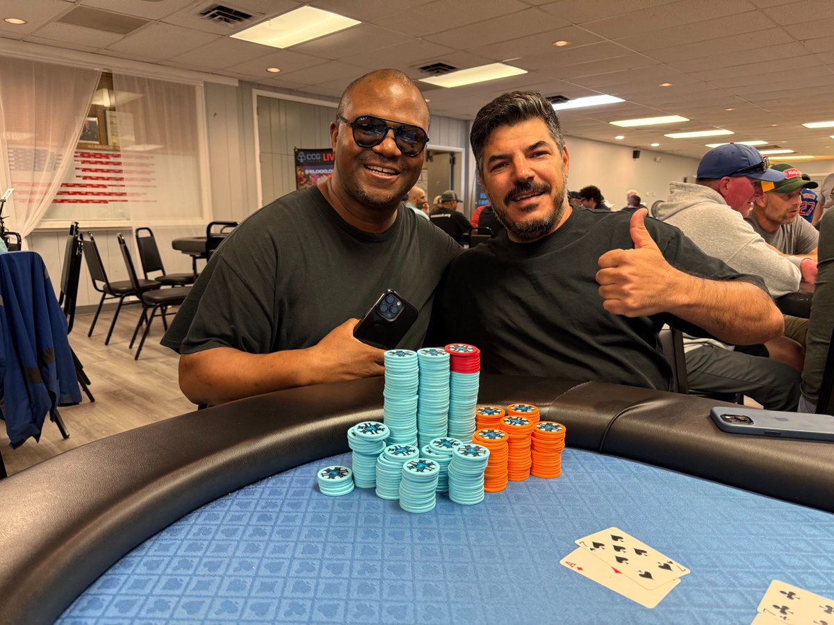 cicgpoker's tweet image. ⏩ Double the Chips, Double the Fun! ⏪
Join us Sat, July 5th at 2PM for the $90 DOUBLE STACK!
💥 40K starting stack
🕒 20-min levels
📝 Late reg & re-entry till 4PM
Bluff big, build stacks, and boss the table! ♠️
#DoubleStack #PokerTournament #StackEmHigh
