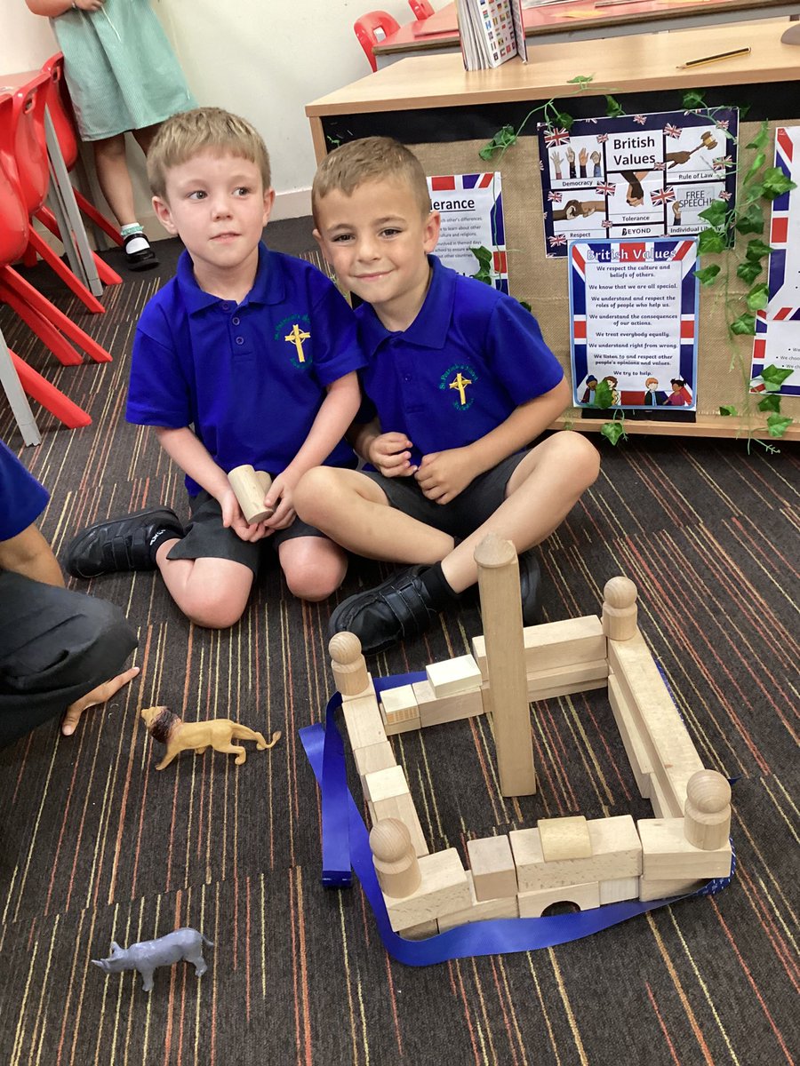 C Weall (@u2stbernadette) on Twitter photo In continuous provision this week the children have been constructing their own castles. Once they have constructed them they have been discussing the parts of the castle.
Did you know the blue around the castle is the moat?
<a href="/stpatsrochdale/">St Patrick's RC Primary</a> <a href="/STOC_CAT/">St Teresa of Calcutta CAT</a> In continuous provision this week the children have been constructing their own castles. Once they have constructed them they have been discussing the parts of the castle.
Did you know the blue around the castle is the moat?
<a href="/stpatsrochdale/">St Patrick's RC Primary</a> <a href="/STOC_CAT/">St Teresa of Calcutta CAT</a>